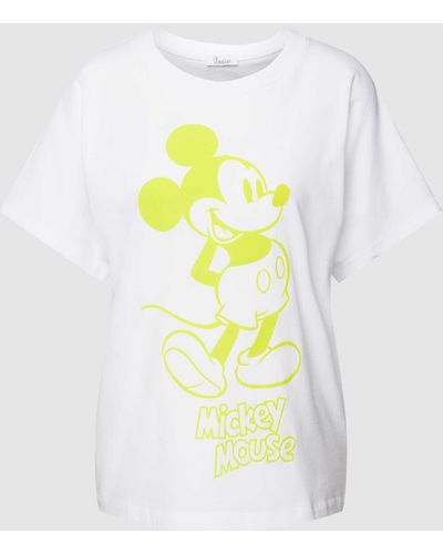 Princess Goes Hollywood T-shirt Met Motiefprint - Wit