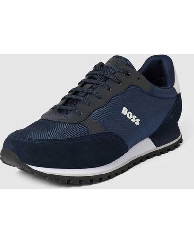 BOSS Parkour-l Runn Low-top Sneakers - Blauw