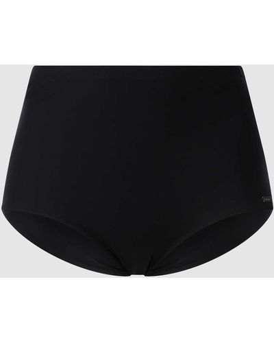 Lascana Plus Size High Waist Bikinibroekje Met Stretch - Zwart