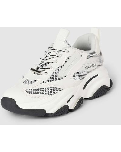 Steve Madden Sneaker mit Label-Print Modell 'POSESSION' - Weiß