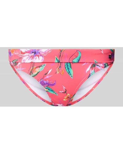 Lascana Bikini-Hose mit floralem Print Modell 'Malia' - Pink