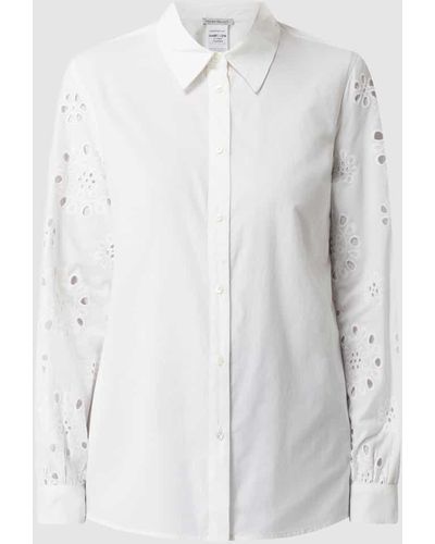 Pennyblack Bluse mit Lochstickerei - Weiß