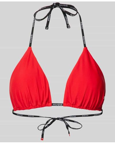 HUGO Bikini-Oberteil - Rot