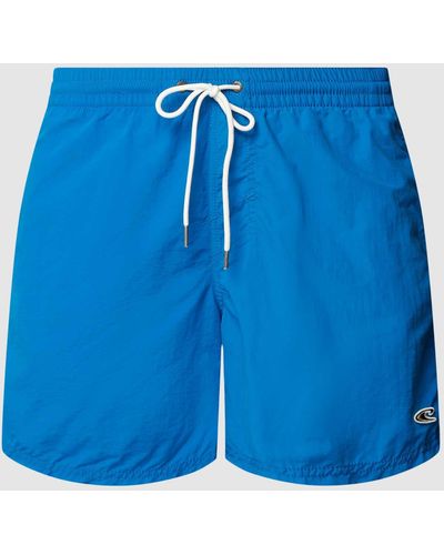 O'neill Sportswear Zwembroek Met Labelstitching - Blauw