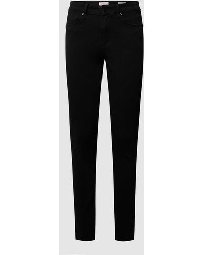 S.oliver Skinny Fit Jeans mit Stretch-Anteil Modell 'Izabell' - Schwarz