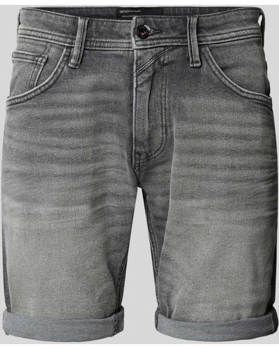 Tom Tailor Korte Regular Fit Jeans - Grijs