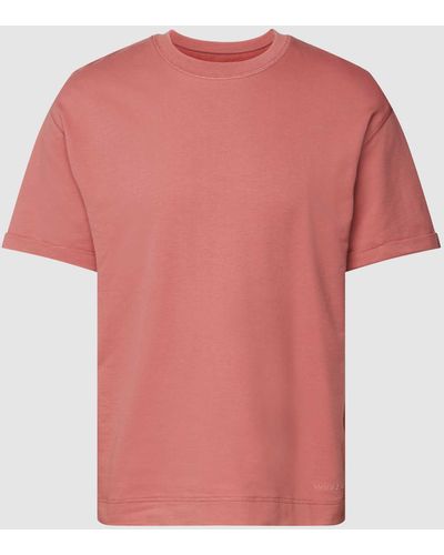 Windsor. T-shirt Met Labeldetail - Roze