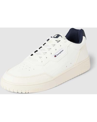 Champion Sneaker in Two-Tone-Machart Modell 'Royal' - Weiß