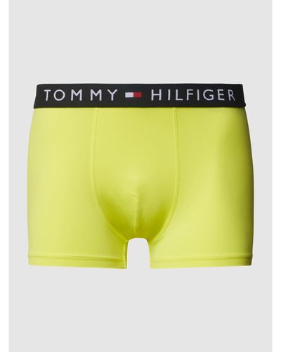 Tommy Hilfiger Trunks mit Logo-Bund - Grün