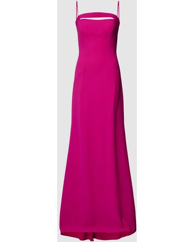 Vera Wang Abendkleid mit Cut Out Modell 'VANIGLIA' - Pink