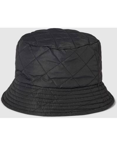 Jake*s Bucket Hat in Stepp-Optik - Schwarz