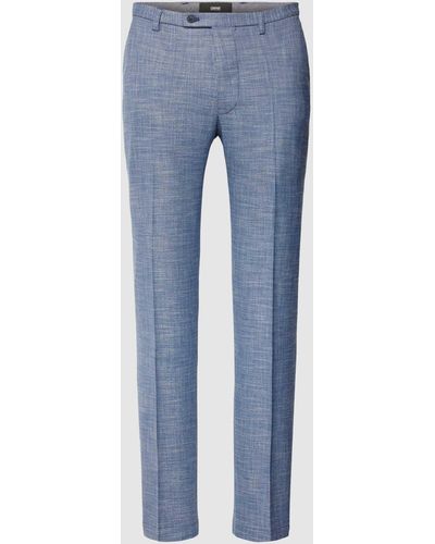 Cinque Pantalon Met Persplooien - Blauw