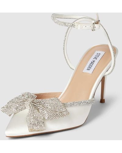 Steve Madden Pumps Met Siersteentjes - Naturel