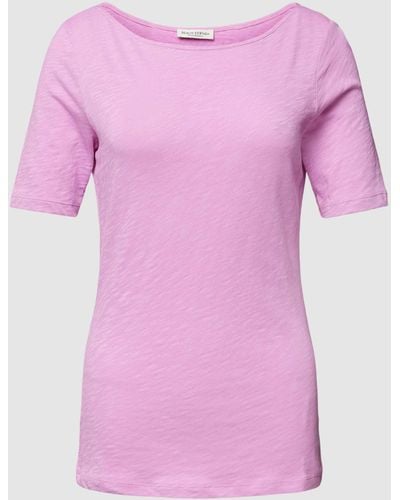 Marc O' Polo T-shirt Met Ronde Hals - Roze