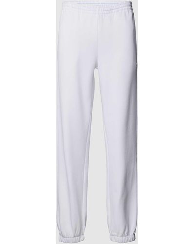 Lacoste Sweatpants mit Label-Detail - Weiß