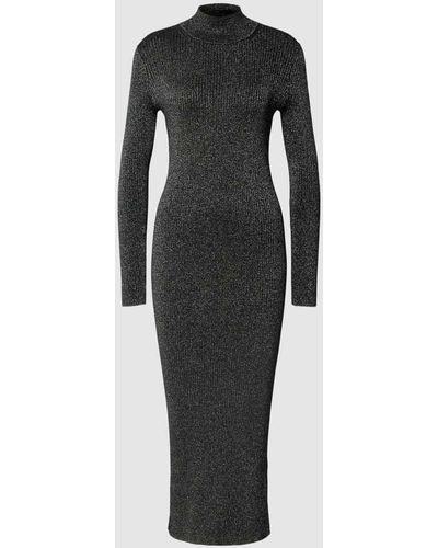 HUGO Kleid mit Stehkragen Modell 'SOTELLETTE' - Schwarz