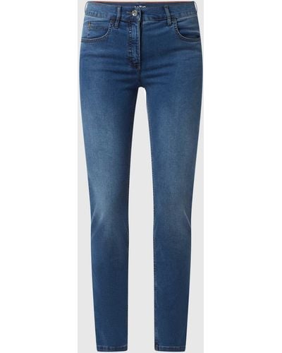 ZERRES Jeans Met Stretch - Blauw