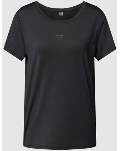 Roxy T-Shirt mit Logo-Detail Modell 'SIGNATURE MOVES TEE' - Schwarz
