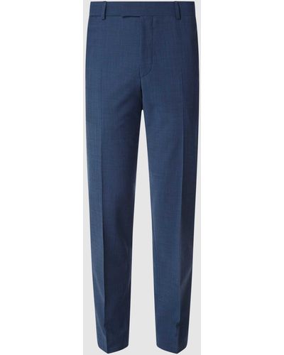 Strellson Anzughose mit Stretch-Anteil Modell 'Max' - Blau