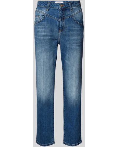 Rich & Royal Regular Fit Jeans im 5-Pocket-Design - Blau