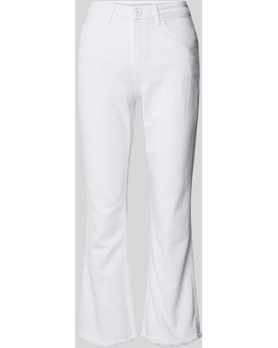 Marc O' Polo Flared Cut Jeans - Wit