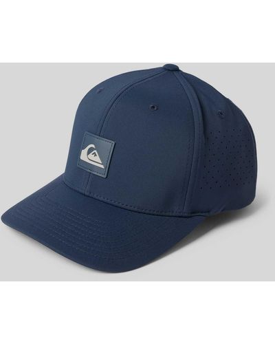 Quiksilver Basecap mit Label-Patch Modell 'ADAPTED' - Blau