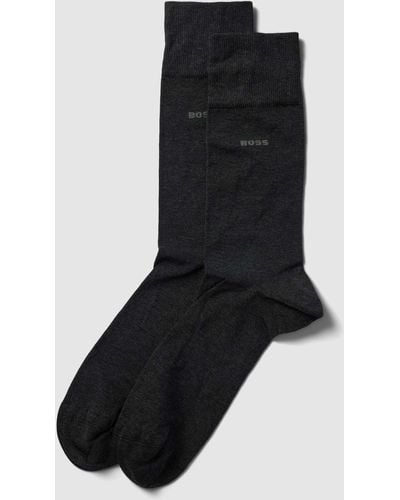 BOSS Sokken Met Labelprint - Zwart