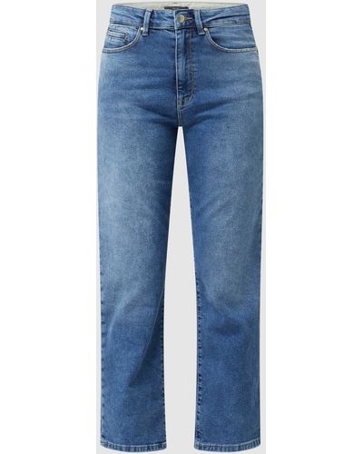Esprit Boyfriend Fit Jeans mit Stretch-Anteil - Blau