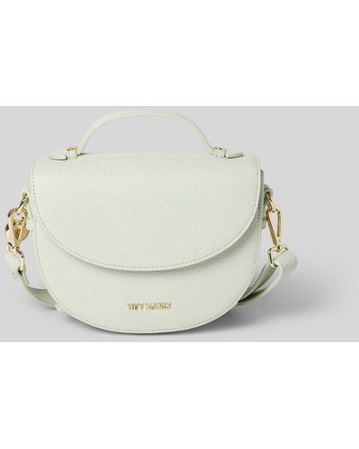 HEY MARLY Handtasche mit Label-Applikation Modell 'Soul Sister' - Natur