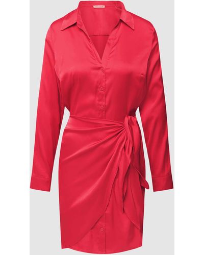 Guess Mini-jurk Met Tailleriem - Rood