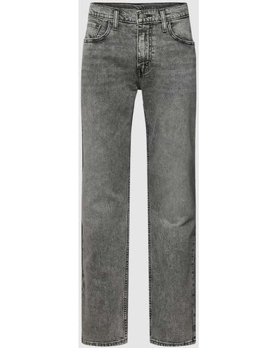 Levi's Tapered Fit Jeans Modell '502 TAPER' - Grau