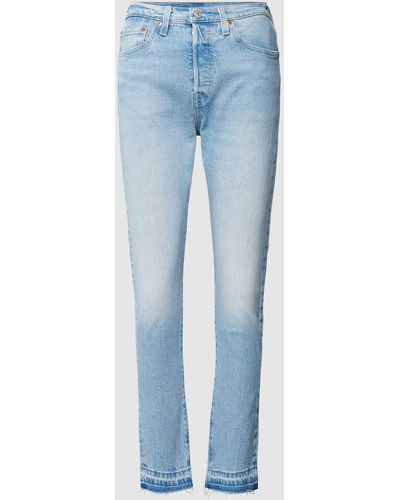 Levi's Skinny Fit Jeans - Blauw