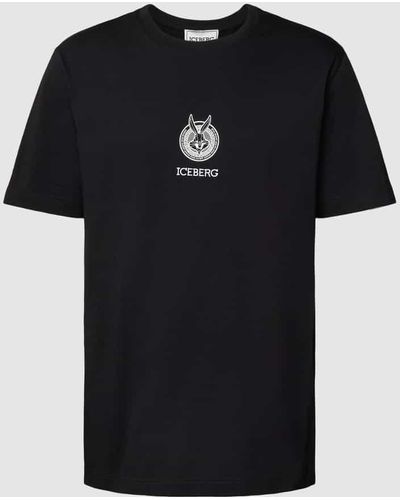Iceberg T-Shirt mit Looney Tunes®-Print - Schwarz