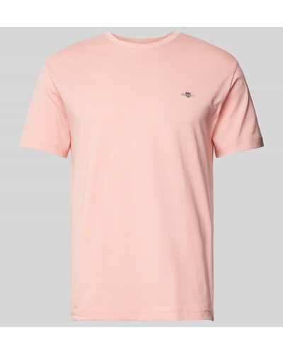 GANT Regular Fit T-Shirt - Pink