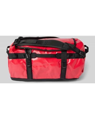 The North Face Duffle Bag mit Label-Details Modell 'BASE CAMP DUFFLE S' - Rot