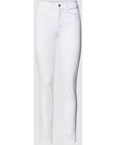 Liu Jo Slim Fit Jeans Met 5-pocketmodel - Wit