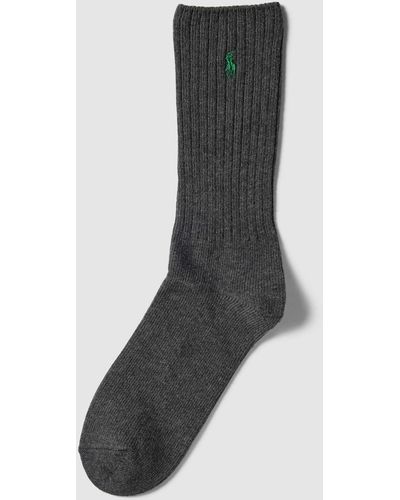 Polo Ralph Lauren Socken mit Logo-Stitching - Grau