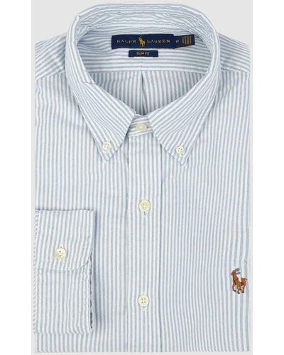 Polo Ralph Lauren Slim Fit Freizeithemd aus Oxford - Mehrfarbig