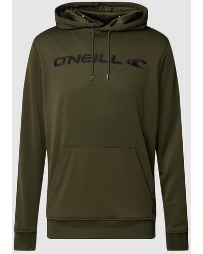 O'neill Sportswear Hoodie mit Label-Stitching Modell 'RUTILE' - Grün
