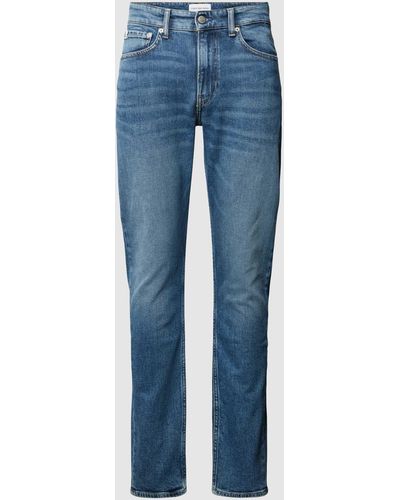 Calvin Klein Slim Fit Jeans - Blauw