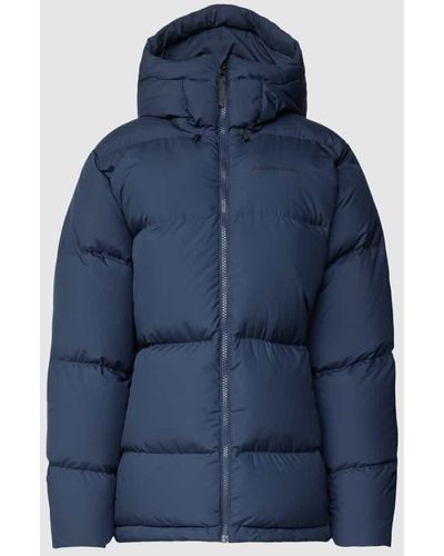 Peak Performance Steppjacke mit Kapuze Modell 'Rivel' - Blau