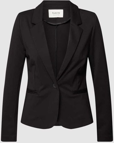 B.Young Blazer mit Paspeltaschen - Schwarz