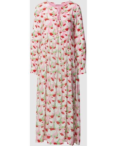 Rich & Royal Maxi-jurk Met All-over Bloemenmotief - Wit