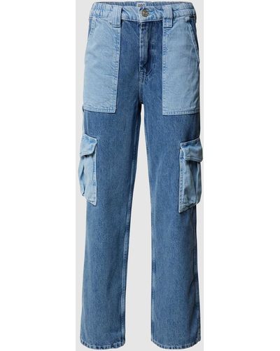 BDG High Rise Straight Fit Jeans - Blauw