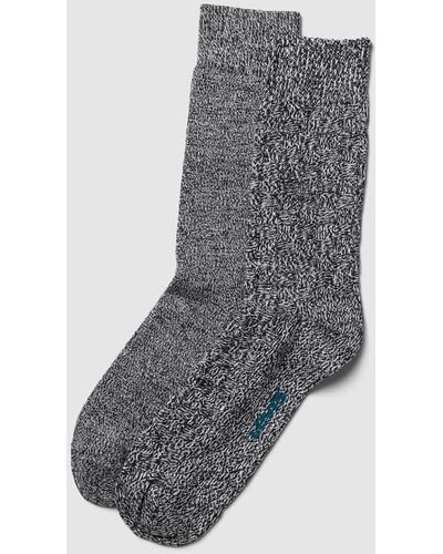 Levi's Socken mit Label-Details im 2er-Pack Modell 'BASKET' - Grau