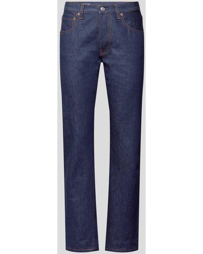 Victoria Beckham Slim Fit Jeans im High Waist Stil - Blau