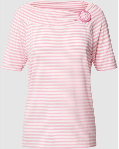 Betty Barclay T-shirt Met Sierapplicatie - Roze