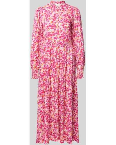 Y.A.S Midi-jurk Van Lenzingtm Ecoverotm-vezels - Roze