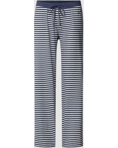 Esprit Pyjamabroek Met All-over Motief - Blauw