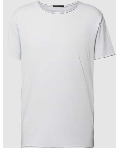 DRYKORN T-Shirt mit Rundhalsausschnitt Modell 'Kendrick' - Weiß